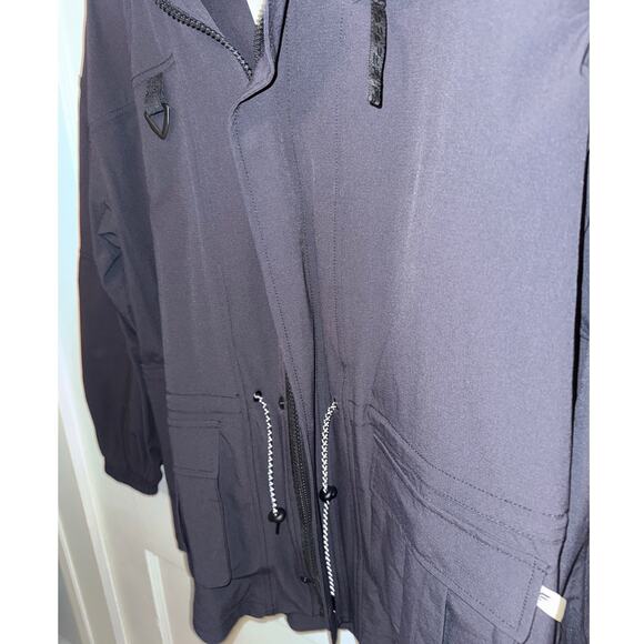 New Fabletics The Heights Cargo Jacket Black size M - Picture 4 of 10